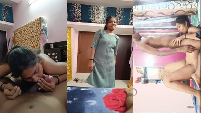Tamil Girl Blowjob And CumShot Face –  Telugu XXX